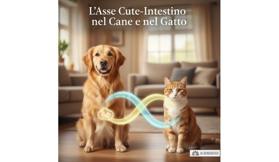L’Asse Cute-Intestino nel Cane e nel Gatto