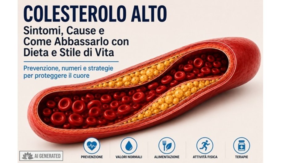 Colesterolo Alto: Sintomi, Cause e Come Abbassarlo Naturalmente Colesterolo Alto: Sintomi, Cause e Come Abbassarlo Naturalmente