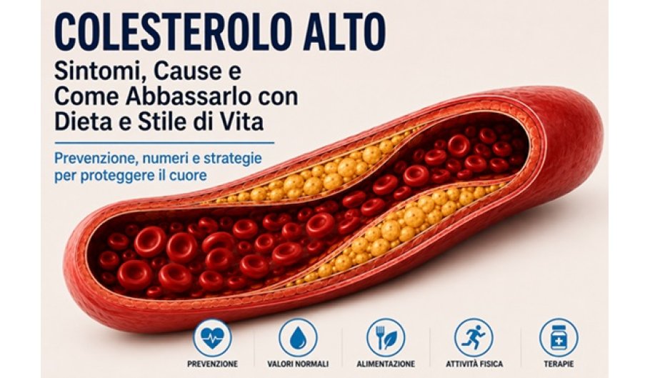 Colesterolo Alto: Sintomi, Cause e Come Abbassarlo Naturalmente Colesterolo Alto: Sintomi, Cause e Come Abbassarlo Naturalmente