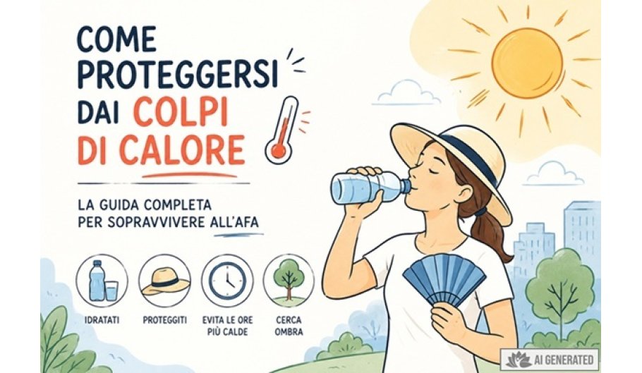 Come proteggersi dai colpi di calore: la guida completa per sopravvivere all'afa