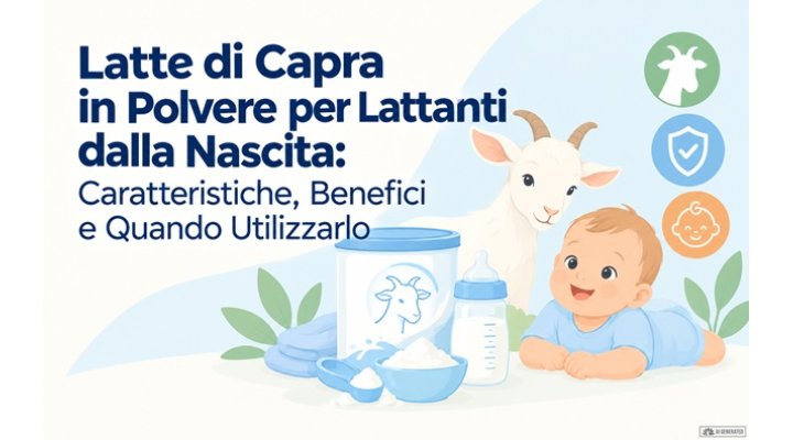 Latte di capra per lattanti dalla nascita: benefici e uso Latte di capra per lattanti dalla nascita: benefici e uso