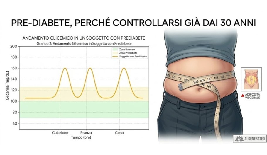 Prediabete: Cos'è, Rischi e Perché Controllarsi a 30 Anni Prediabete: Cos'è, Rischi e Perché Controllarsi a 30 Anni