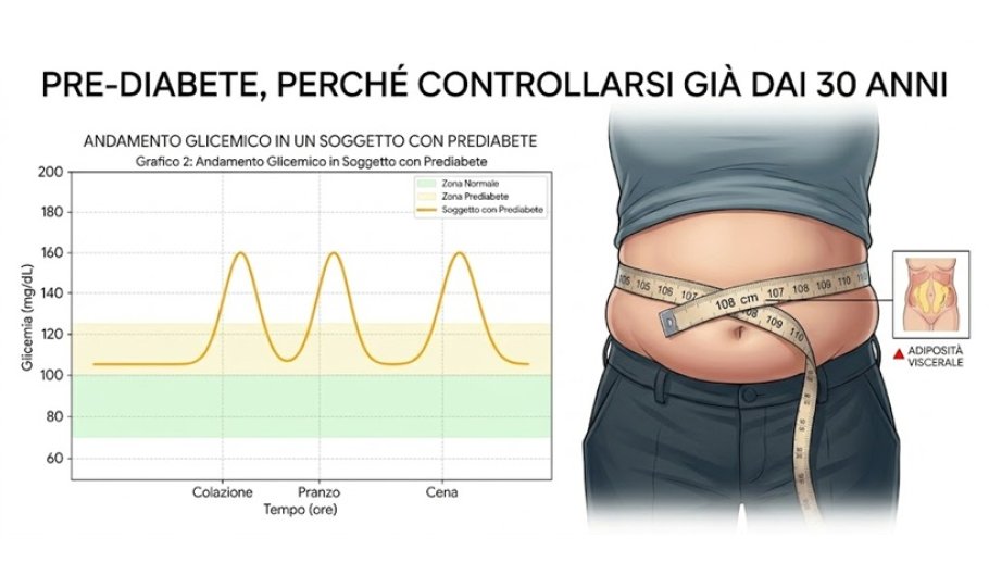Prediabete: Cos'è, Rischi e Perché Controllarsi a 30 Anni Prediabete: Cos'è, Rischi e Perché Controllarsi a 30 Anni