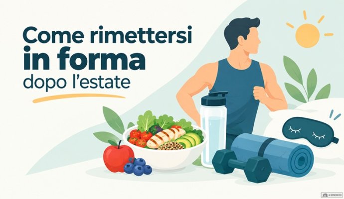 Come rimettersi in forma dopo l'estate: alimentazione, movimento e riposo senza stress Come rimettersi in forma dopo l'estate: alimentazione, movimento e riposo senza stress
