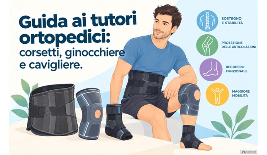 Guida ai Tutori Ortopedici: Come Scegliere Corsetti, Tutori per Ginocchio e Cavigliere per il Tuo Benessere Guida ai Tutori Ortopedici: Come Scegliere Corsetti, Tutori per Ginocchio e Cavigliere per il Tuo Benessere