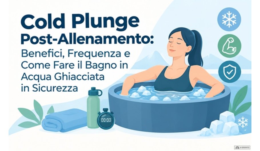 Cold Plunge Post-Allenamento: Benefici, Frequenza e Come Fare il Bagno in Acqua Ghiacciata in Sicurezza