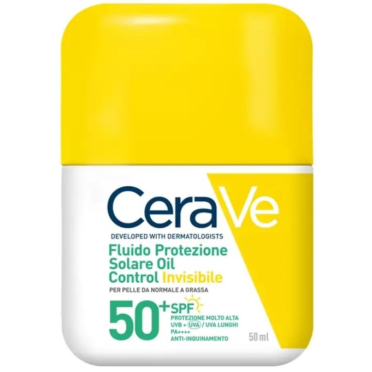 Cerave - Fluido protezione solare Oil Control SPF 50+ - 50 ml Cerave - Fluido protezione solare Oil Control SPF 50+ - 50 ml