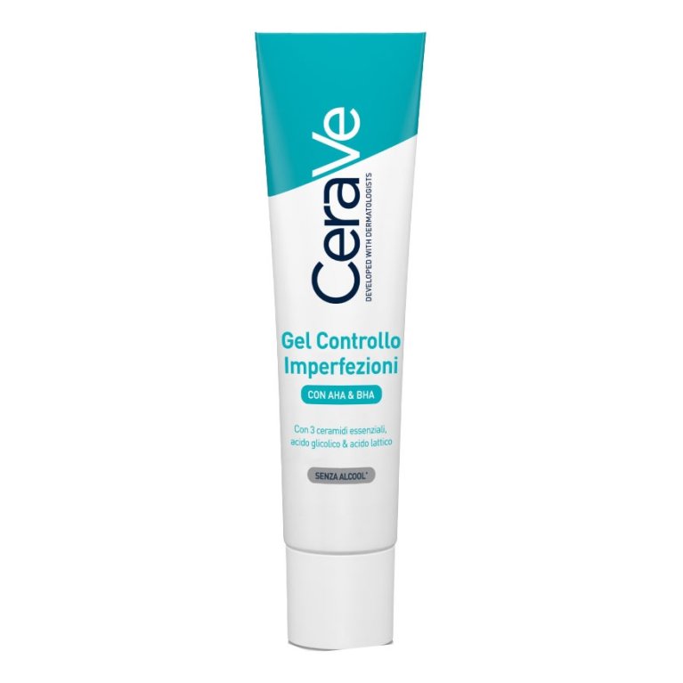 Cerave Acne Gel controllo imperfezioni, con acido glicolico e acido lattico - 40 ml