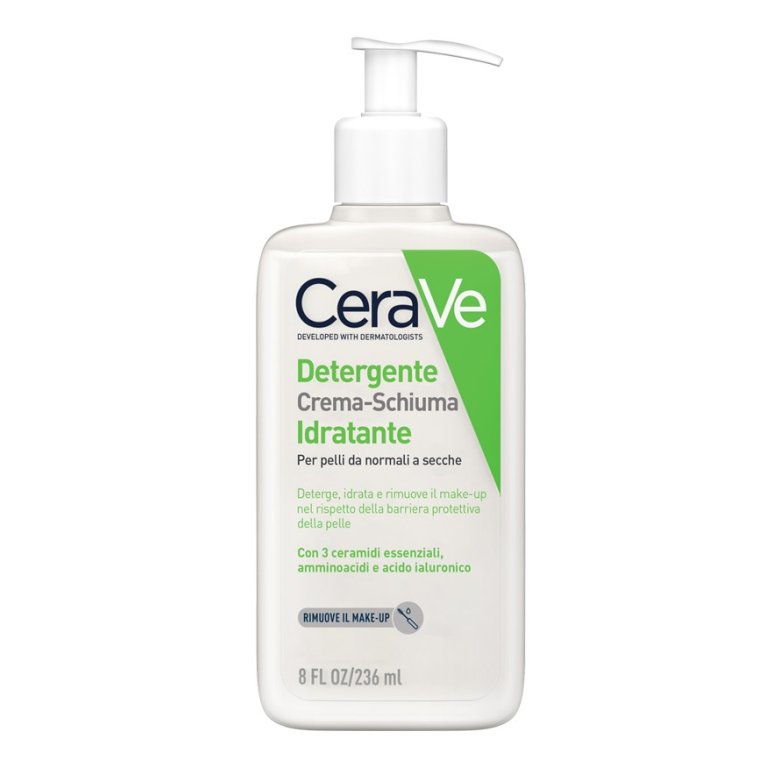 Cerave Detergente Crema-Schiuma idratante per pelli da normali a secche - 236 ml Cerave Detergente Crema-Schiuma idratante per pelli da normali a secche - 236 ml