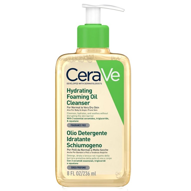 Cerave Olio Detergente Idratante schiumogeno - 236 ml