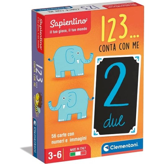 Sapientino 123 conta con me - gioco Clementoni 16134 Sapientino 123 conta con me - gioco Clementoni 16134
