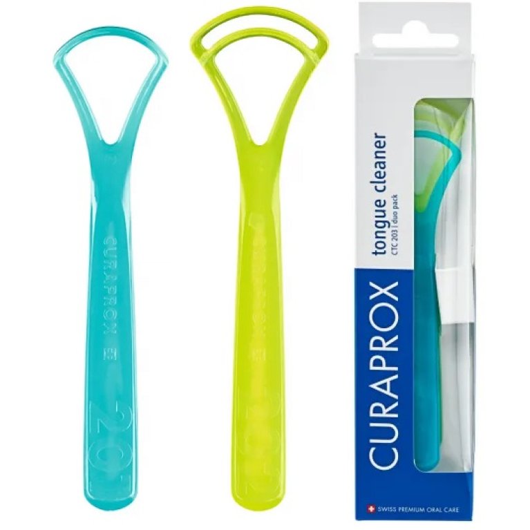 Curaprox Pulisci Lingua CTC 203 - Duo pack CTC201 + CTC 202