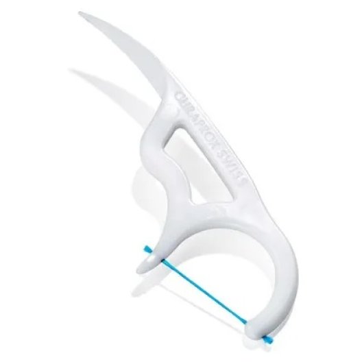 Curaprox DF 967 Flosspic - Archetto interdentale con stuzzicadenti - 30 pezzi