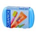 Curaprox Travel Set - spazzolino da viaggio + dentifricio + scovolino - Azzurro