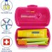 Curaprox Travel Set - spazzolino da viaggio + dentifricio + scovolino - Rosso Curaprox Travel Set - spazzolino da viaggio + dentifricio + scovolino - Rosso