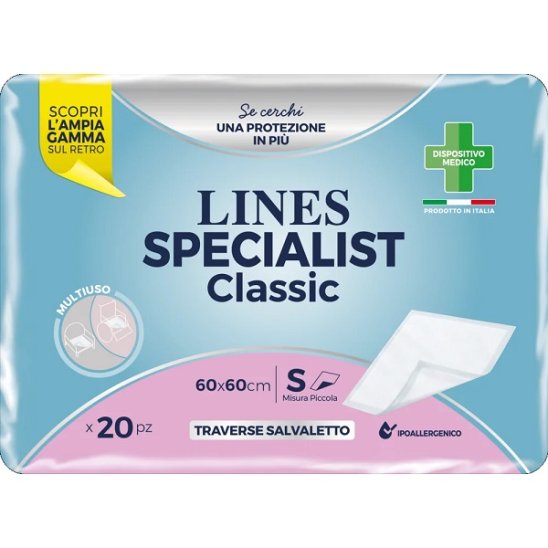 Traverse salvaletto 60x60 cm - Lines specialist classic - 20 traverse