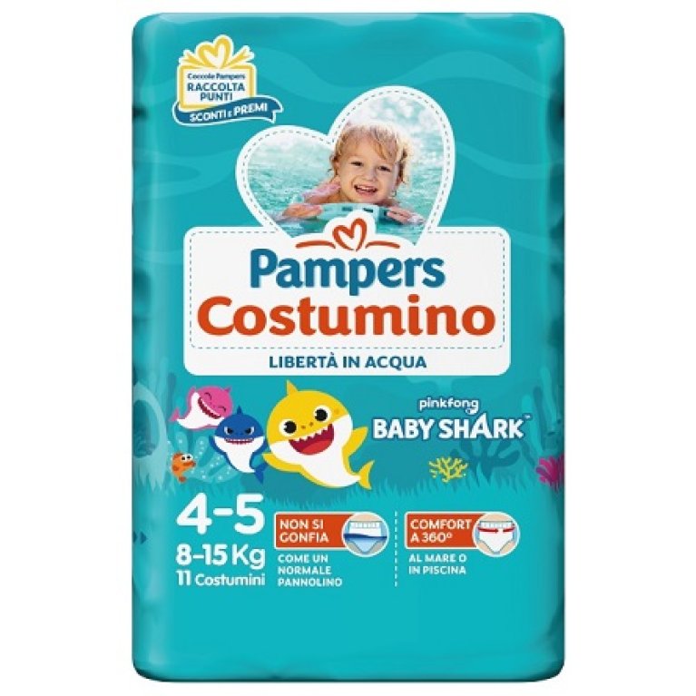 Pampers costumino taglia 4-5 (8 -15 kg) - 11 costumini