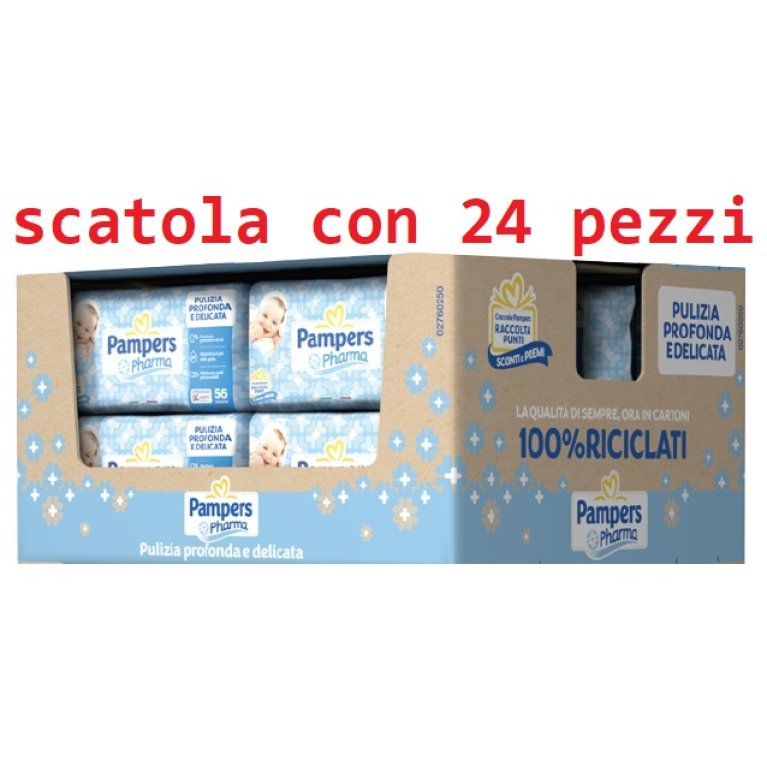 Salviettine Pampers Pharma - 1344 salviettine - 24 confezioni Salviettine Pampers Pharma - 1344 salviettine - 24 confezioni