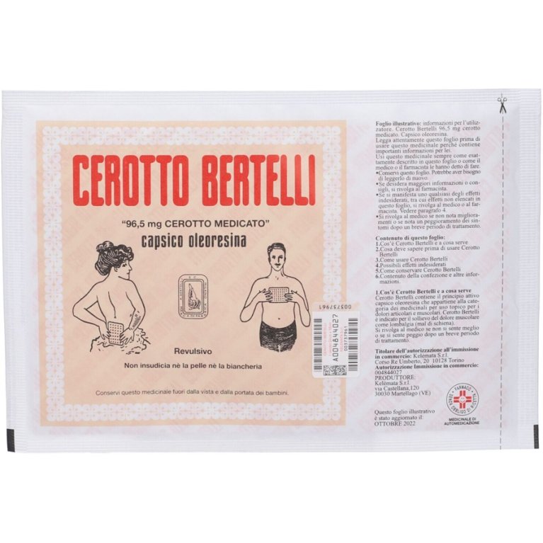 Cerotto Bertelli Grande - 16x24 cm