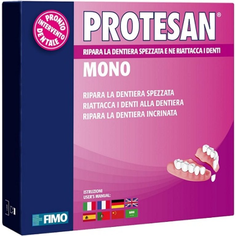 Protesan Mono - Kit Riparazione Dentiera - Con plastilina stabilizzante