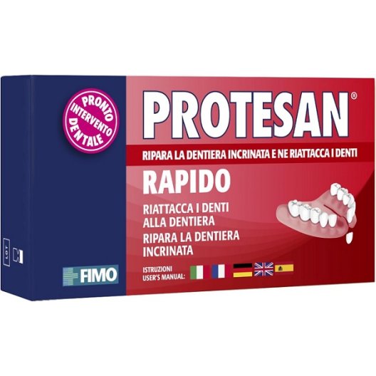 Protesan Rapido - Kit Riparazione Dentiera Fai da Te - Sicuro e Veloce Protesan Rapido - Kit Riparazione Dentiera Fai da Te - Sicuro e Veloce