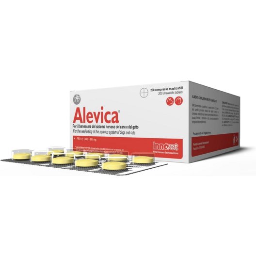 Alevica - 200 compresse - per il benessere del sistema nervoso di cani e gatti 
