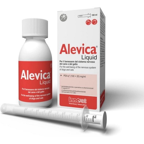 Alevica liquid - 100 ml - per il benessere del sistema nervoso di cani e gatti 