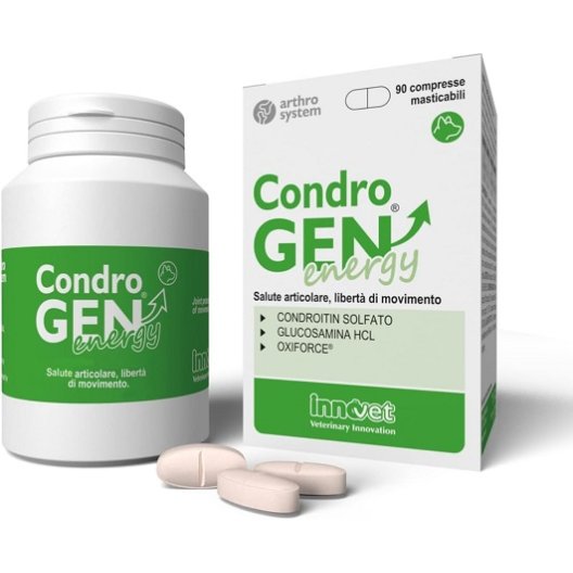 Condrogen Energy - per la salute articolare di cuccioli e cani adulti - 90 compresse Condrogen Energy - per la salute articolare di cuccioli e cani adulti - 90 compresse
