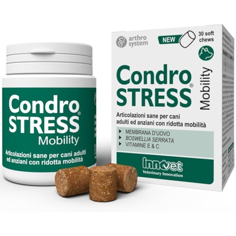 Condrostress Mobility - 30 bocconcini masticabili (soft chews)