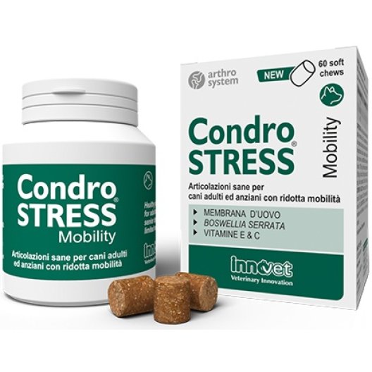 Condrostress Mobility - 60 bocconcini masticabili (soft chews) Condrostress Mobility - 60 bocconcini masticabili (soft chews)