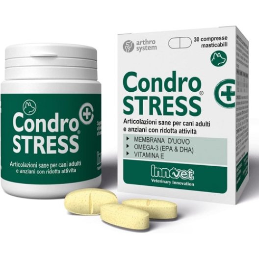 Condrostress + per la salute articolare dei cani 30 compresse Condrostress + per la salute articolare dei cani 30 compresse