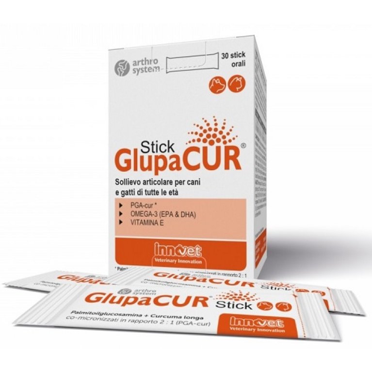 Glupacur - 30 stick orali - per la mobilità di cani e gatti 