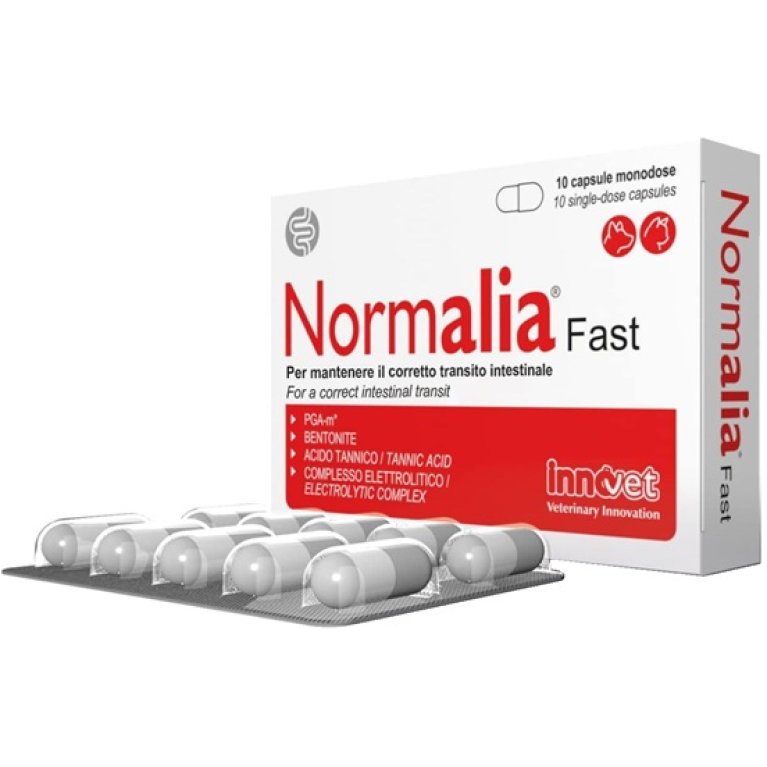 Normalia Fast - 10 capsule - Diarrea Acuta Cani Gatti 