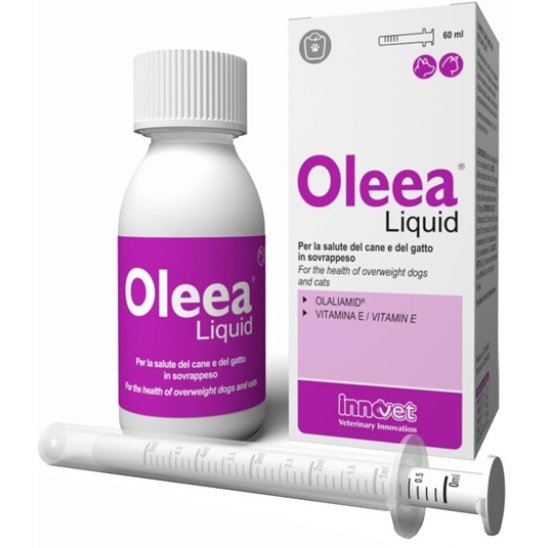 Oleea Liquid 60 ml - controllo del peso di cani e gatti Oleea Liquid 60 ml - controllo del peso di cani e gatti