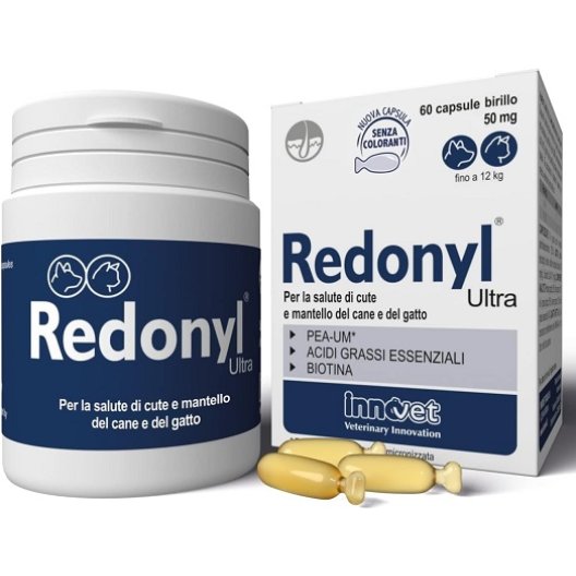 Redonyl ultra 50 mg - 60 capsule birillo - per cute e mantello di cani e gatti Redonyl ultra 50 mg - 60 capsule birillo - per cute e mantello di cani e gatti