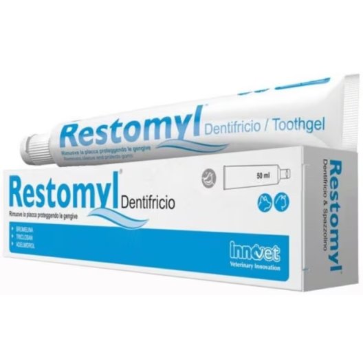 Restomyl Dentifricio per cani e gatti - 50 ml