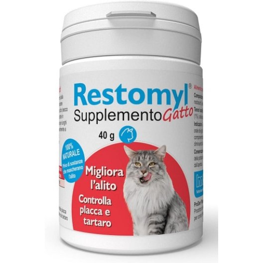 Restomyl Supplemento Gatto - 40 grammi