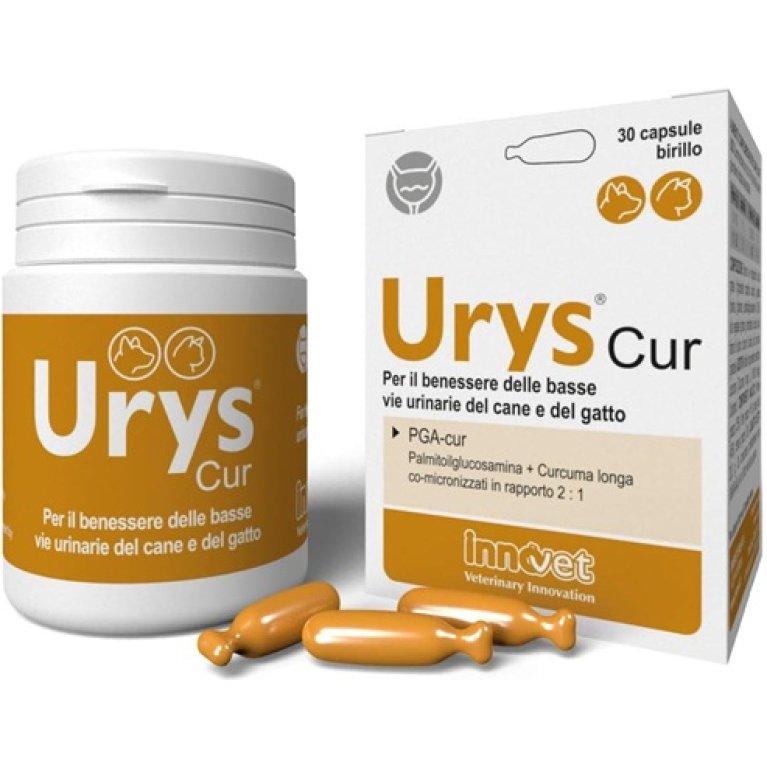 Urys Caps - 30 capsule - benessere delle vie urinarie di cani e gatti 