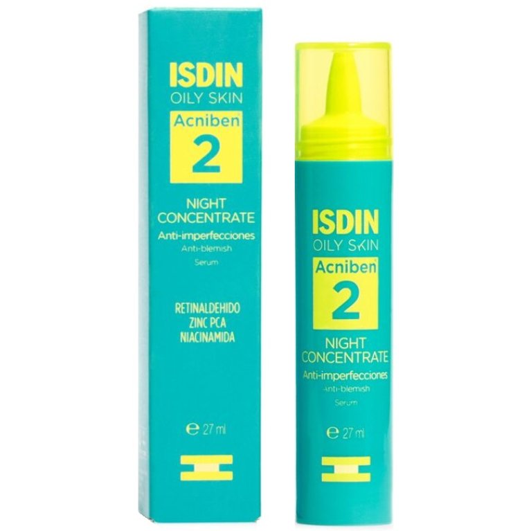 Isdin Acniben Oily Skin - Siero notte concentrato anti-imperfezioni - 27 ml Isdin Acniben Oily Skin - Siero notte concentrato anti-imperfezioni - 27 ml
