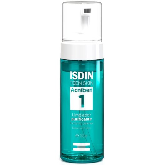 Isdin Acniben Mousse - 150 ml - Teen skin purifyng cleanser Isdin Acniben Mousse - 150 ml - Teen skin purifyng cleanser