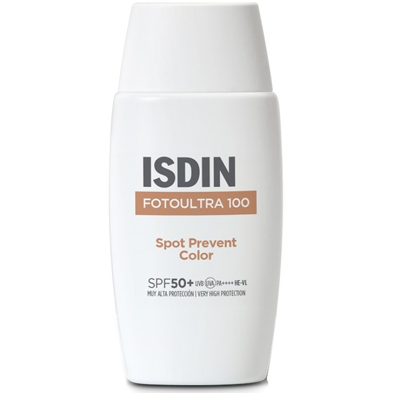 Isdin Fotoultra 100 Spot Prevent Color SPF 50+ - Protezione viso colorata - 50 ml Isdin Fotoultra 100 Spot Prevent Color SPF 50+ - Protezione viso colorata - 50 ml