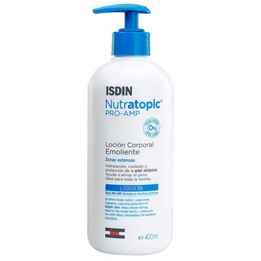 Isdin Nutratopic PRO-AMP Lozione Emolliente - 400 ml Isdin Nutratopic PRO-AMP Lozione Emolliente - 400 ml