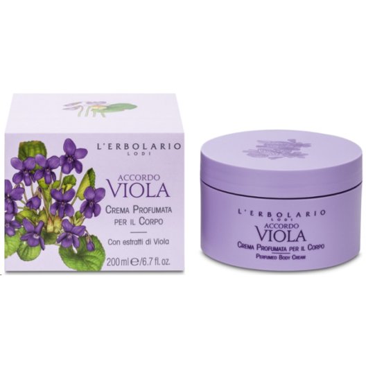 Accordo Viola Crema corpo L'Erbolario - 200 ml Accordo Viola Crema corpo L'Erbolario - 200 ml