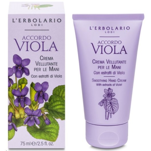 Accordo Viola Crema Vellutante per le mani L'Erbolario - 75 ml