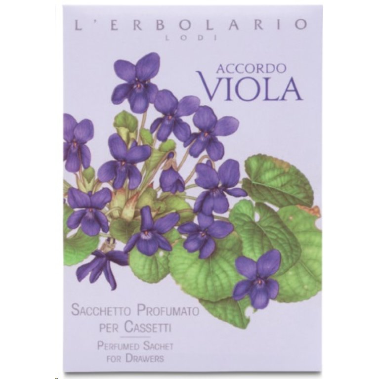 Accordo Viola Sacchetto profumato per cassetti L'Erbolario 