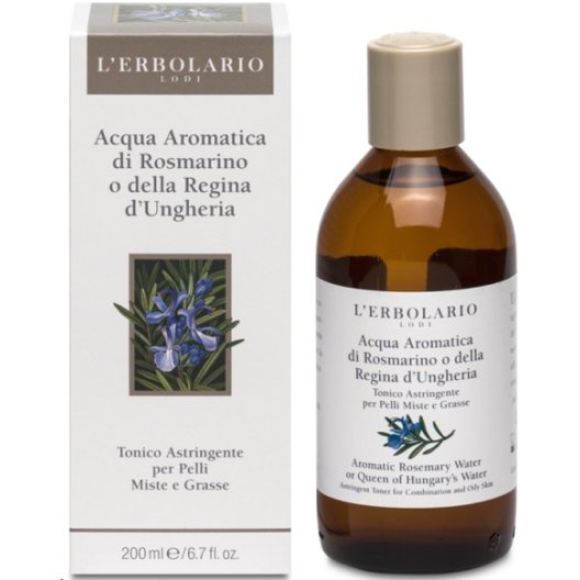 Acqua aromatica di Rosmarino o della Regina d'Ungheria L'Erbolario - 200 ml