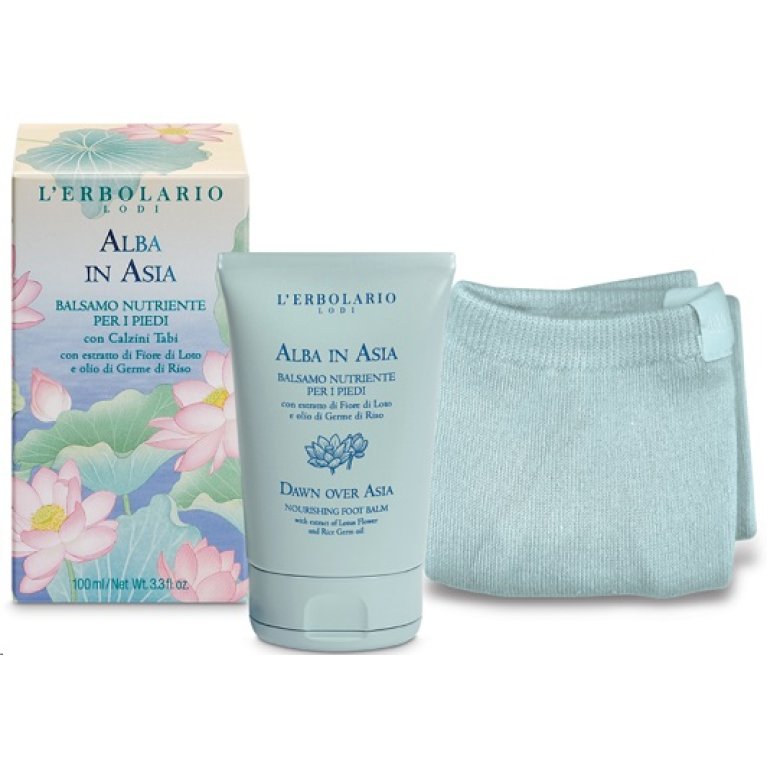 Alba in Asia Balsamo nutriente per i piedi con calzini tabi 100 ml
