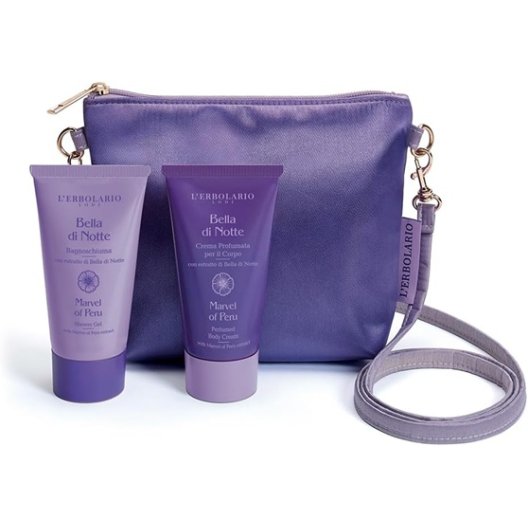 L'Erbolario Bella di Notte - Beauty Pochette Piccole Meraviglie - Bagnoschiuma + Crema