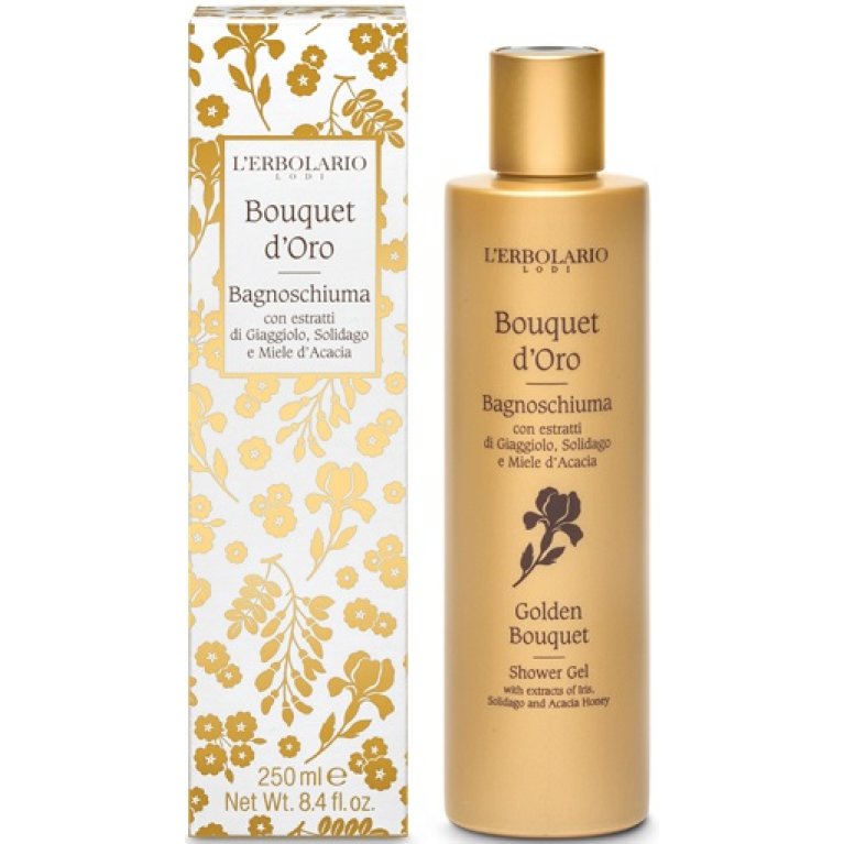 Bouquet d'Oro bagnoschiuma L'Erbolario 250 ml Bouquet d'Oro bagnoschiuma L'Erbolario 250 ml