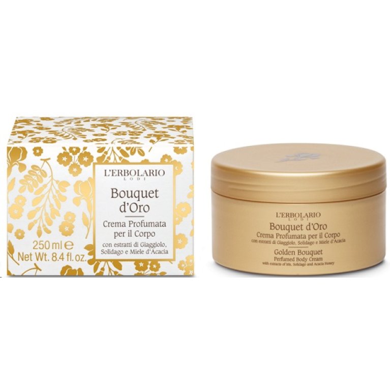 Bouquet d'Oro crema profumata per il corpo L'Erbolario - 250 ml